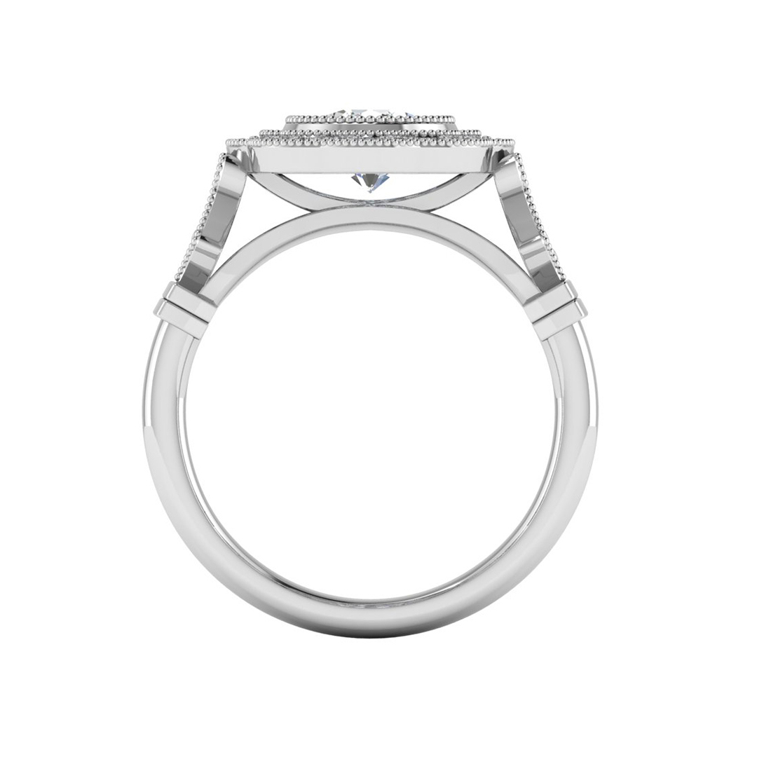 Haven Halo Engagement Ring